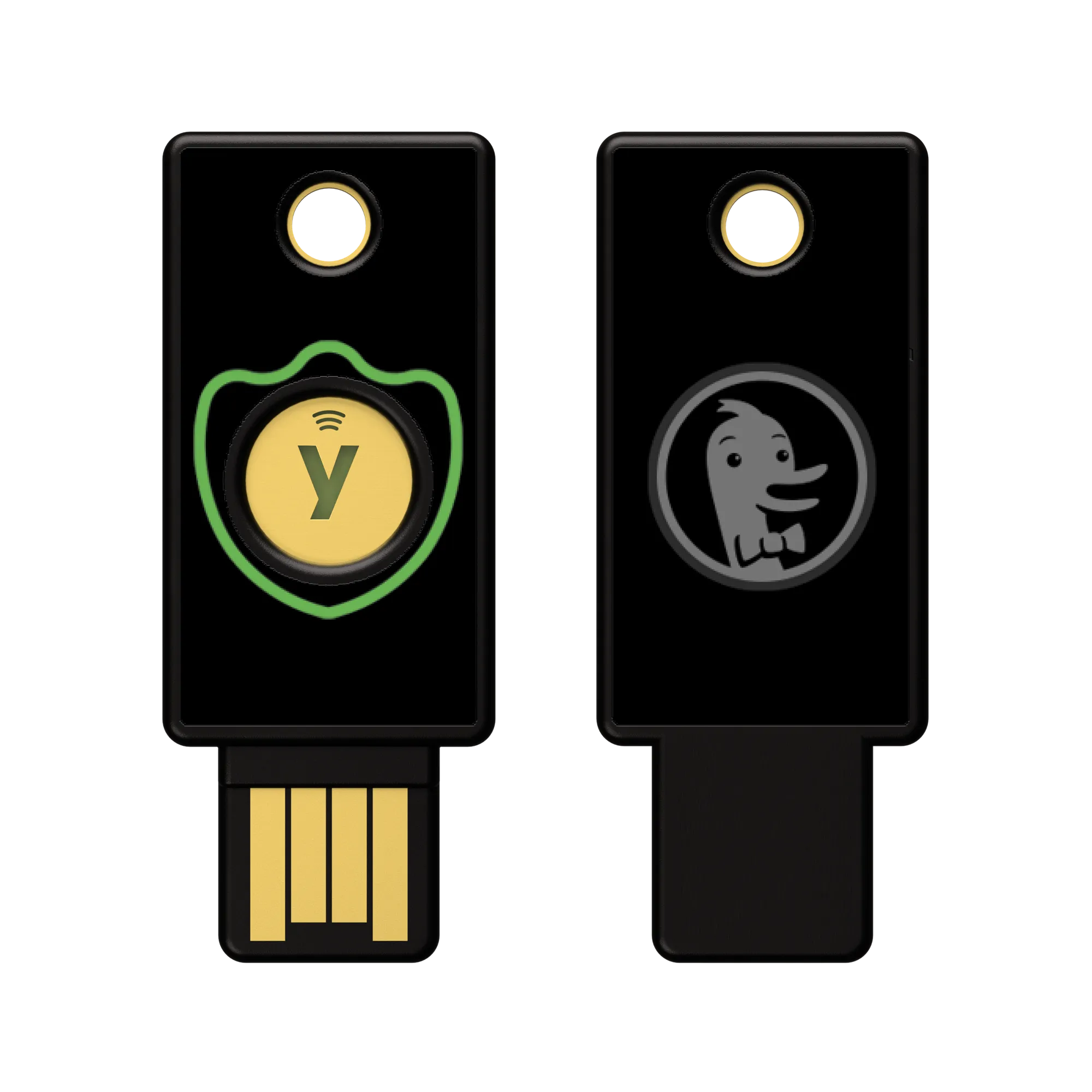 Front and back shown. Fits A/NFC and C/NFC keys. Keys not included.