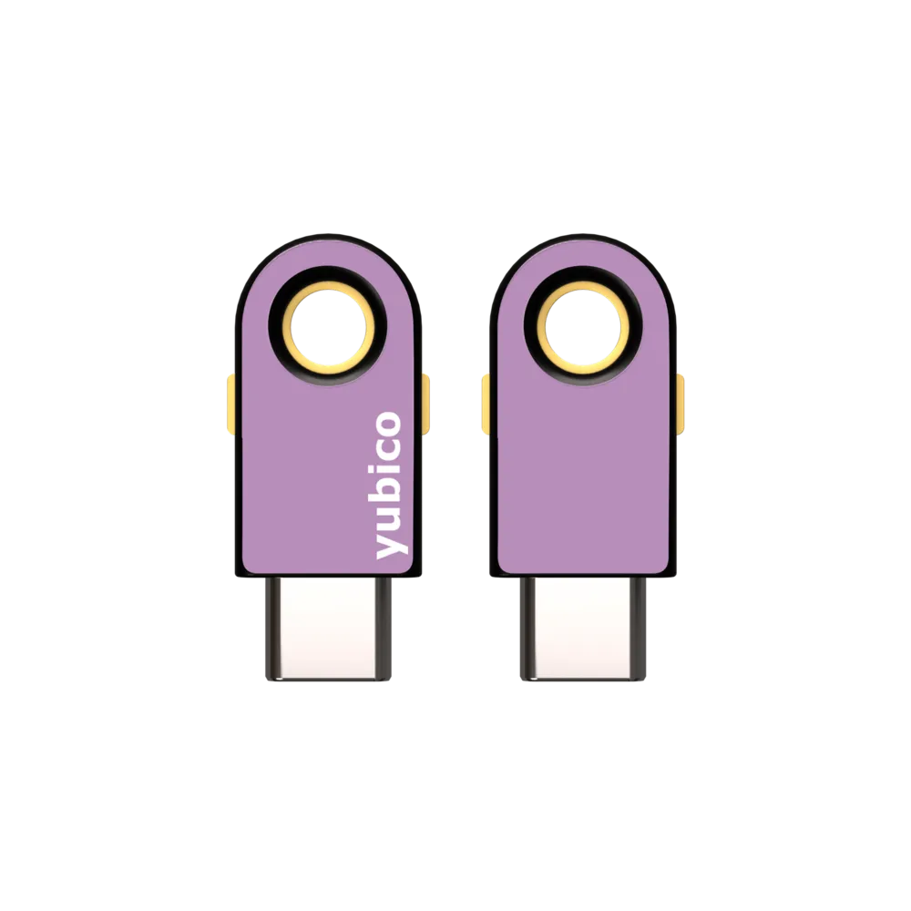 YubiStyle Cover - Purple - C
