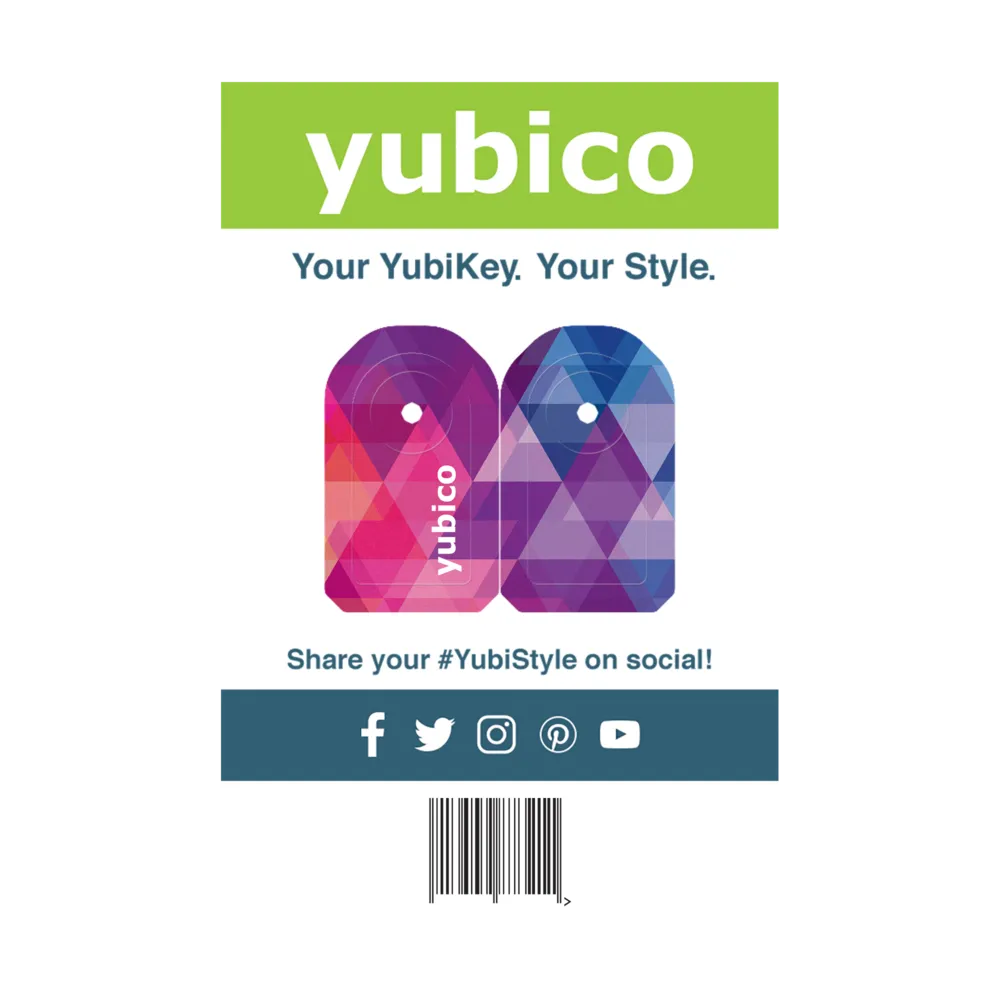 YubiStyle Cover - Diamond Prism - C