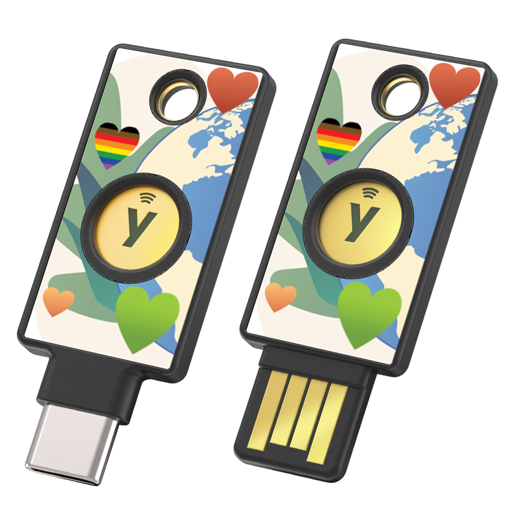 YubiKey not included