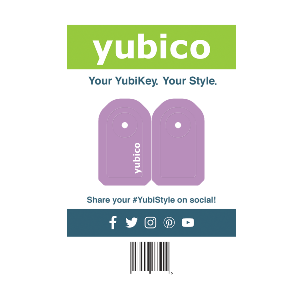 YubiStyle Cover - Purple - C